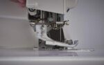 Baby Lock Celebrate serger fabric trimming