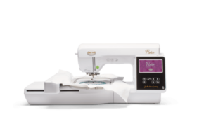 Baby Lock Flare Machine featuring a built-in thread cutter.