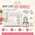 Baby Lock Joy sewing machine bonus bundle