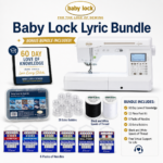 Baby Lock Lyric sewing machine bonus bundle