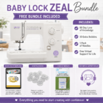 Baby Lock Zeal sewing machine bonus bundle