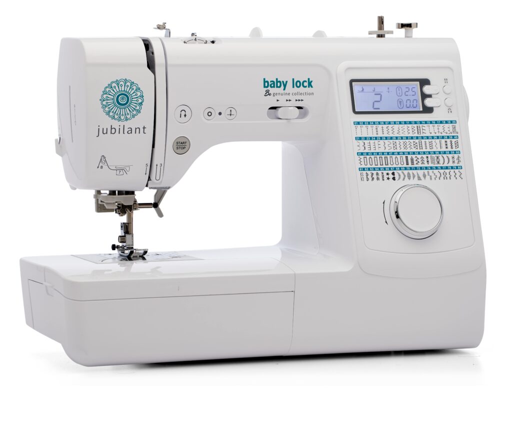 Latest model Baby Lock Jubilant Machine available Precision engineering Baby Lock Jubilant Sewing Machine
