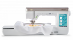 baby lock aerial sewing and embroidery machine includes built in embroidery fonts