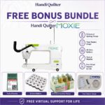 Handi Quilter Moxie longarm bonus bundle