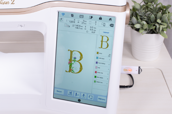 Spokane Baby Lock Meridian 2 vs Janome tutorial