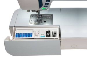 Compare Janome Skyline S5 computerized quilting machine models