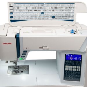 Efficient fabric work Janome Skyline S6 Sewing Machine