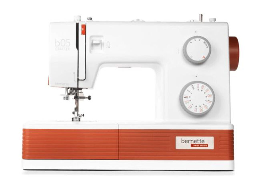 Advanced features in Bernette 05 CRAFTER for professional sewing results