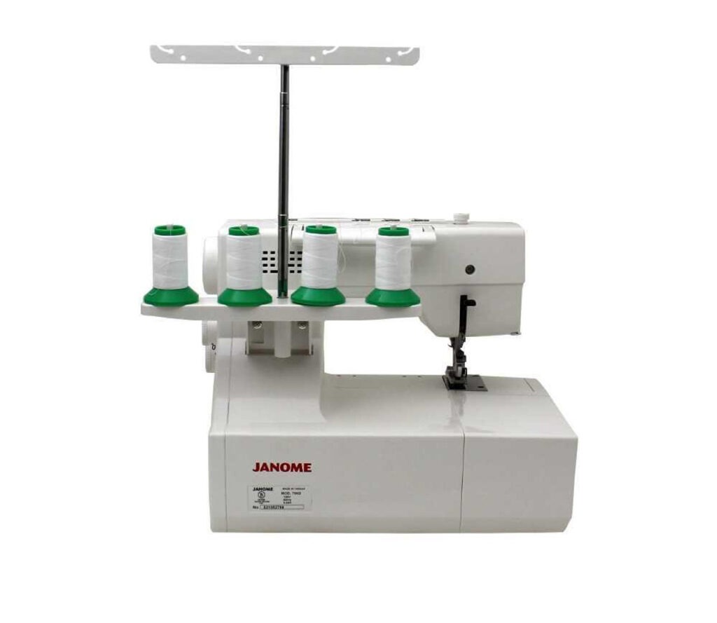 Efficient and sophisticated serging with Janome CoverPro 2000CPX Home serging essential Janome CoverPro 2000CPX Serger Machine