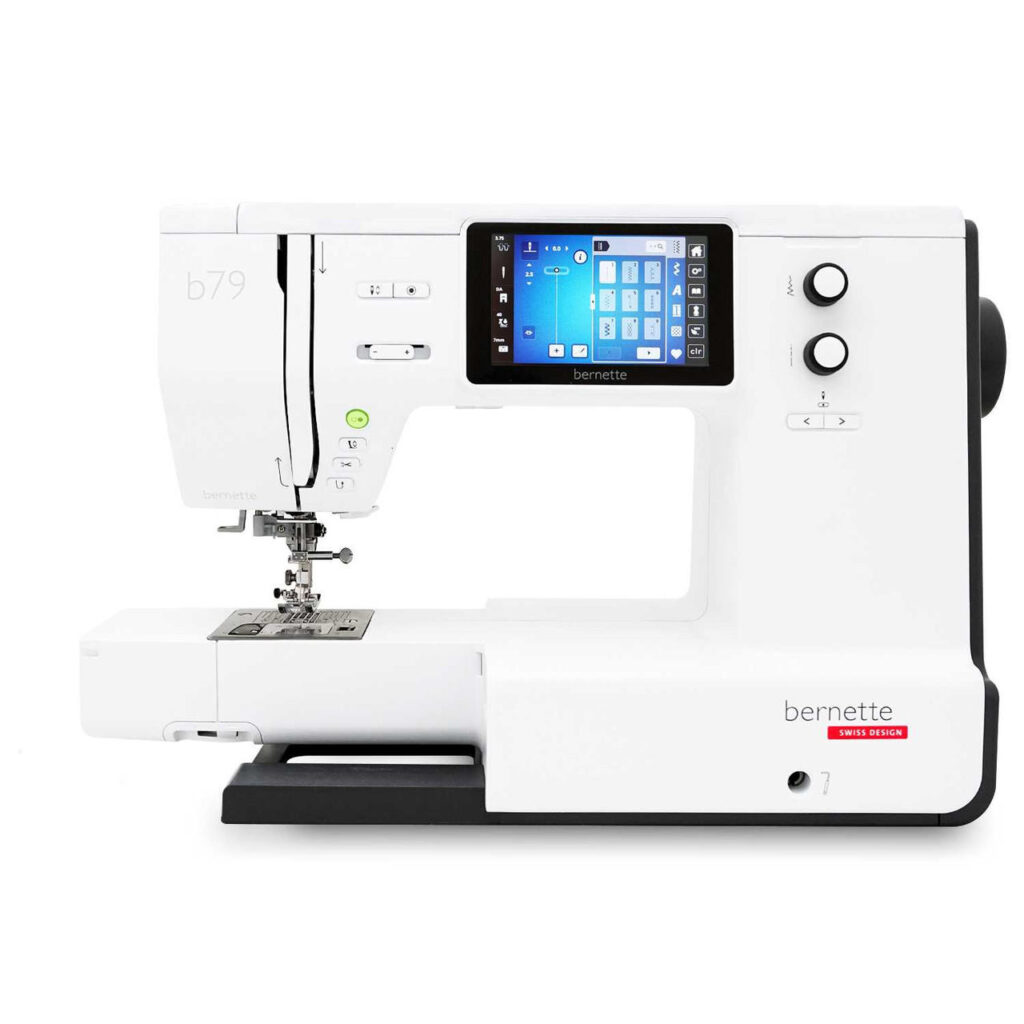 Easy programming in Bernette 79 Sewing and Embroidery Machine