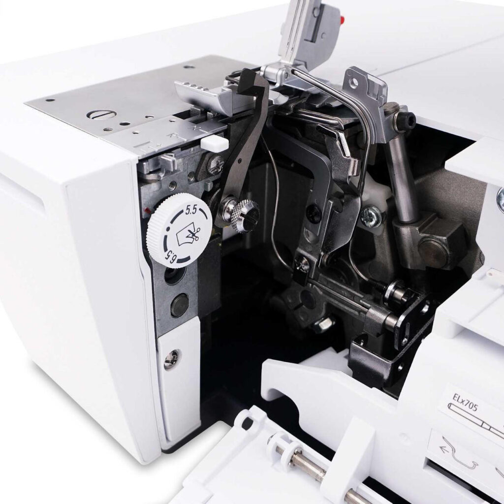 Efficient serging experience Bernette 64 AIRLOCK Serger Machine