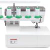 Extensive stitch library in Janome CoverPro 3000 Serger Machine