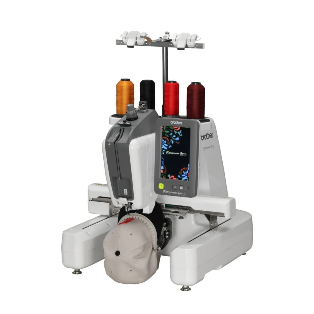 Smooth fabric handling Brother Entrepreneur One PR1X Embroidery Machine