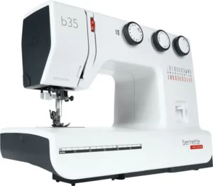 Lightweight and portable Bernette B35 Sewing Machine