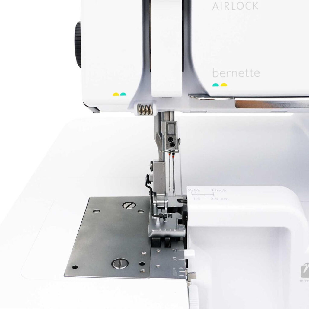 Easy serging capabilities Bernette 64 AIRLOCK Serger Machine