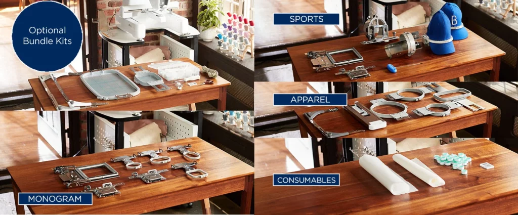 Advanced needle threader Brother Entrepreneur One PR1X Embroidery Machine