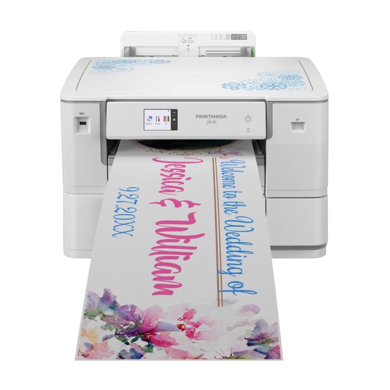 Home fabric printing essential Brother hl-jf1 PrintModa Studio Printer