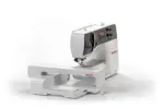 Easy embroidery capabilities Bernina 590 E