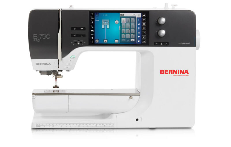 Durable construction of Bernina 790 PRO ensures lasting performance quality Detailed vibrant embroidery creations made easy with Bernina 790 PRO