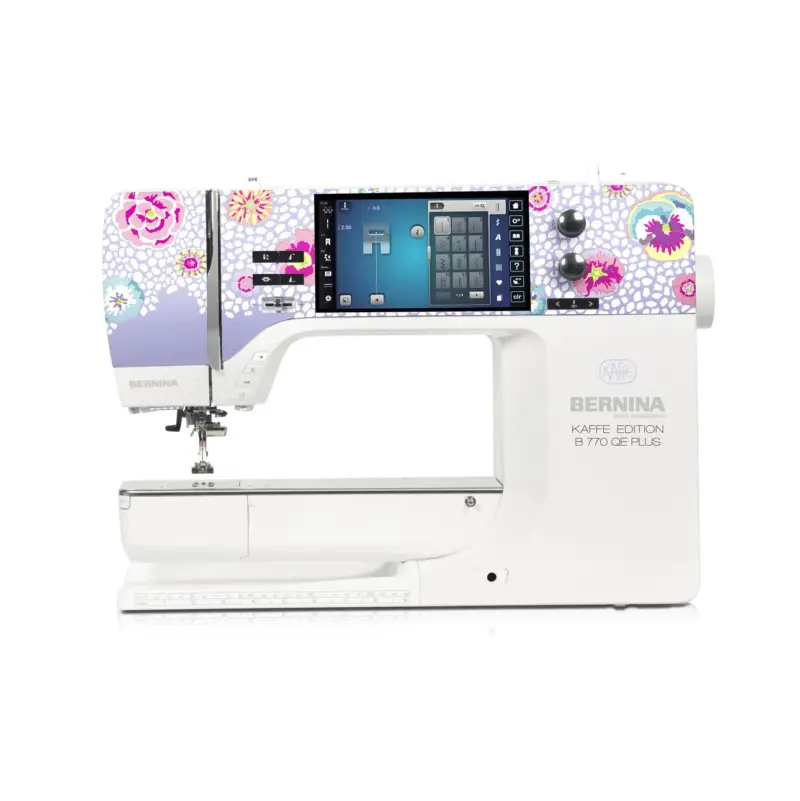 Vibrant quilt creations Bernina 770 QE E PLUS Kaffe Edition