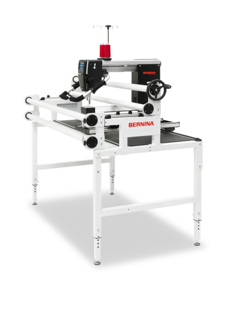 Easy operation and setup with Bernina Q16 Longarm Machine