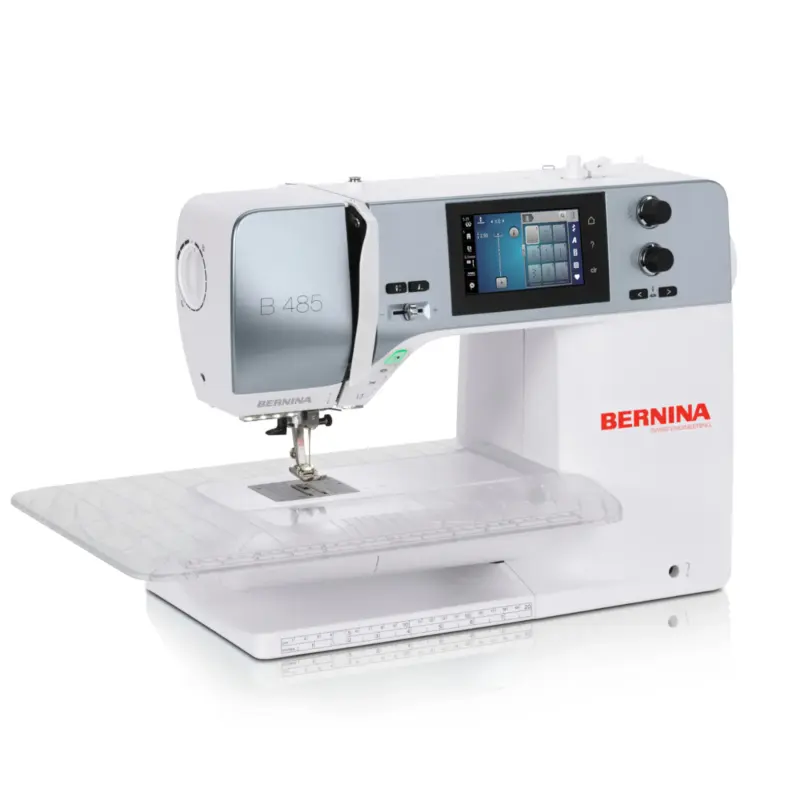 Complete all sewing projects efficiently with Bernina 485's high-performance
