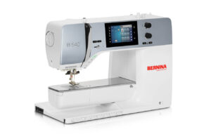 Bernina 540 provides seamless transition between sewing and embroidery functions