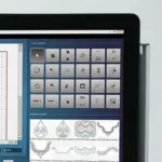 Wide array of design options automated by Bernina Q-matic