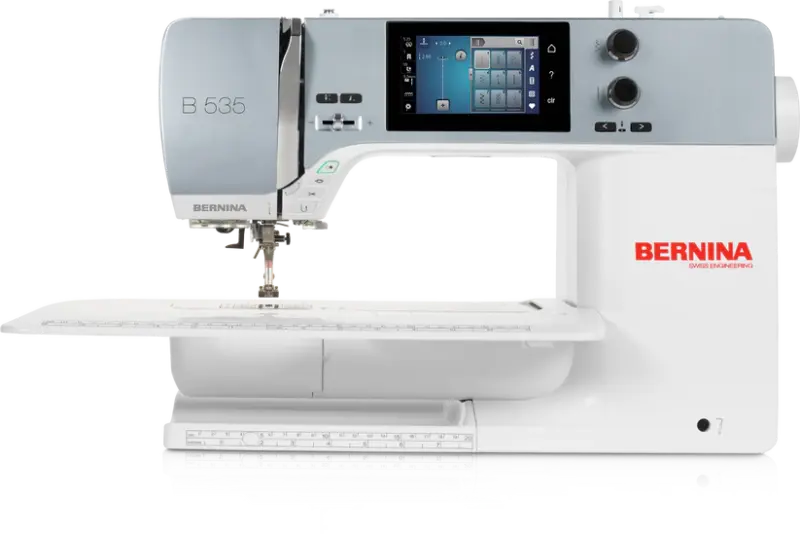 Optimize sewing workflow with Bernina 535 machine's advanced features