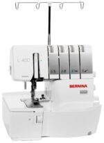 Bernina L 460's easy threading system simplifies serger setup remarkably