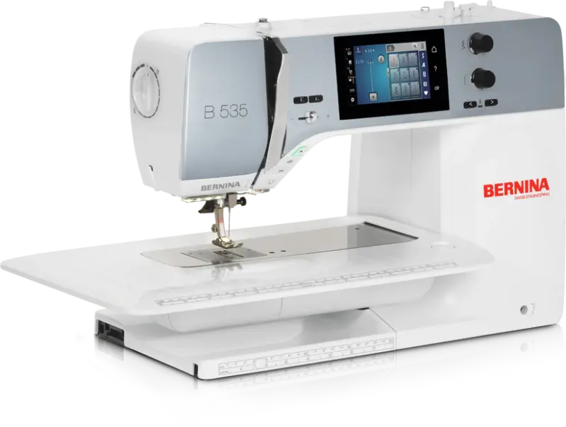 Perfect stitch finishes every time with Bernina 535 E Sewing Machine