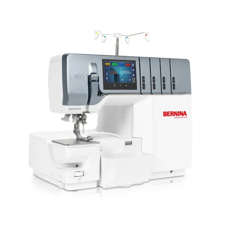 Bernina L 860 Overlock Machine ideal for crafting stretch fabrics