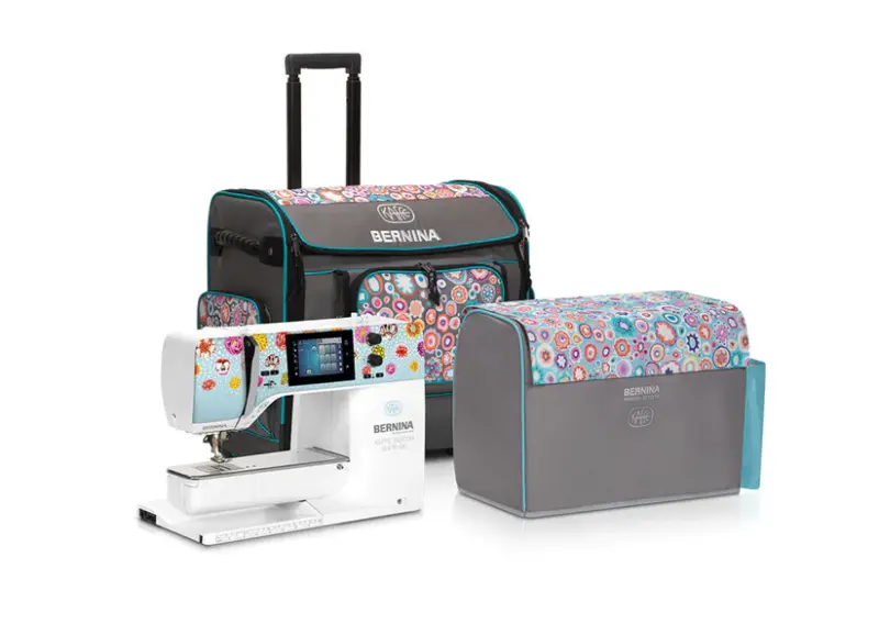 Pushing creative boundaries with Bernina 570 QE Kaffe Edition technology