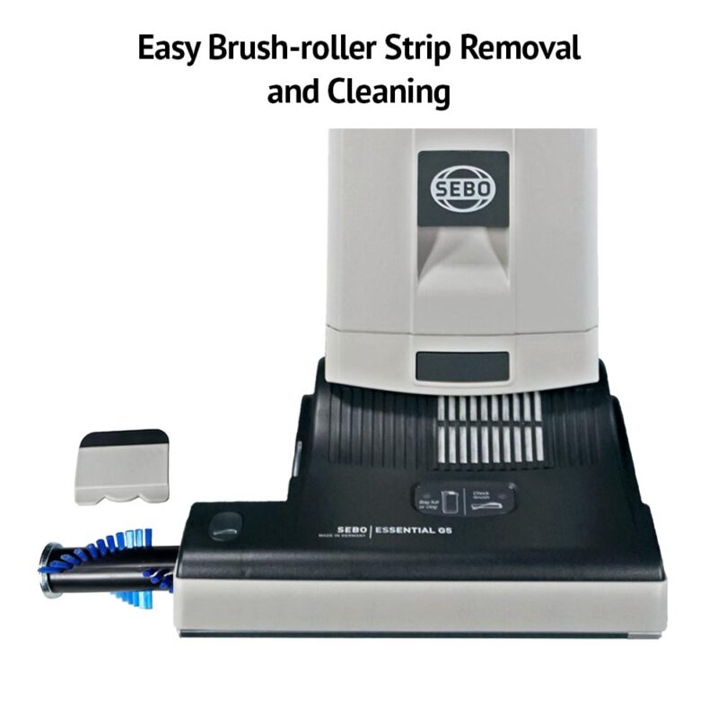 Unmatched versatility in cleaning SEBO ESSENTIAL G5 Upright for homeowners