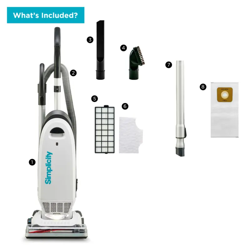 Enhance your cleaning routine Simplicity S20EZM Vacuum Cleaner advantages