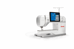 Bernina 990 sewing machine features and ratings nearby.