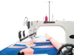 Achieve intricate quilt designs with Grace Company Qnique 21X Elite