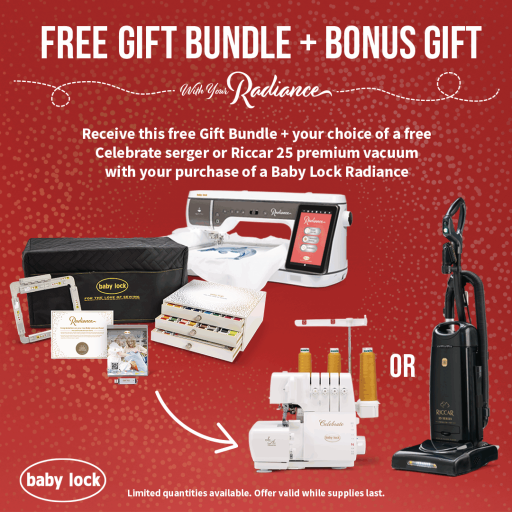 Baby Lock Radiance bundle for sale near me
