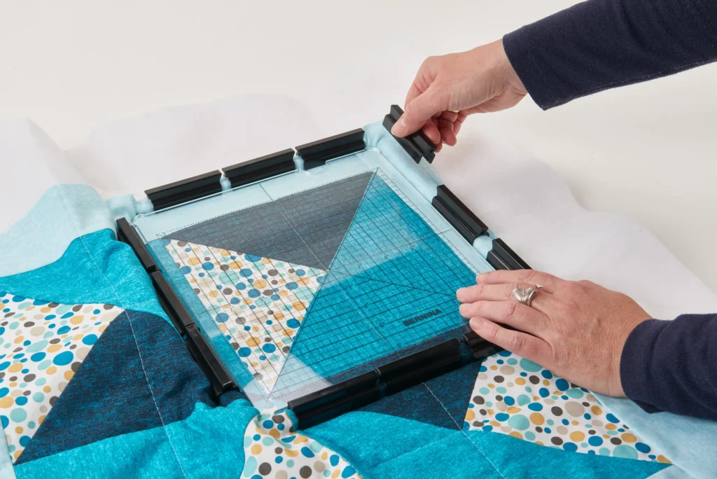 Efficient and reliable BERNINA Medium Clamp Hoop for crafters