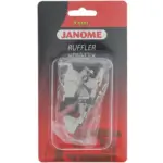 Experience precision sewing enhancements Janome Ruffler Foot