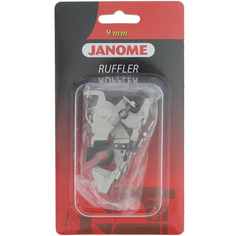 Experience precision sewing enhancements Janome Ruffler Foot