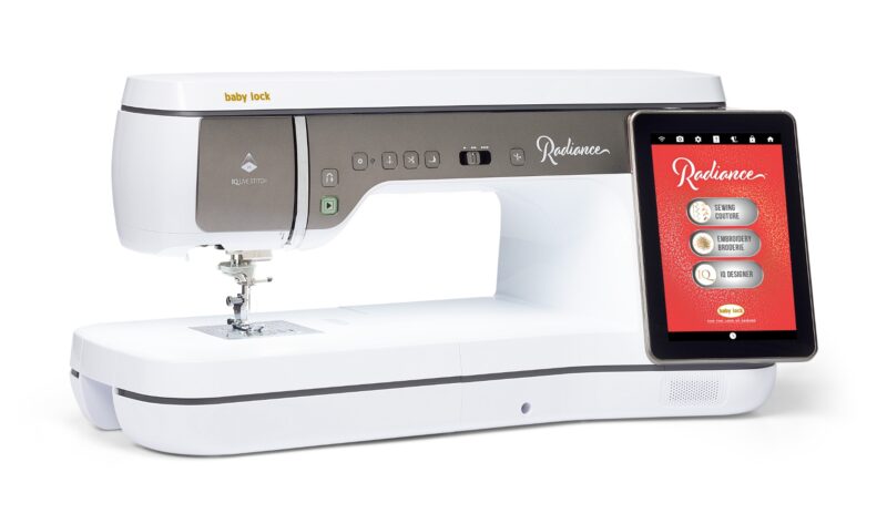 Baby Lock Radiance Sewing Embroidery Machine perfect for all levels Save big on Baby Lock Radiance Sewing Embroidery Machine purchase