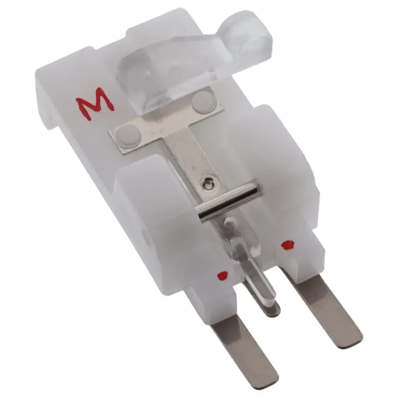 Achieve neat buttonholes with Baby Lock Button Fitting Foot