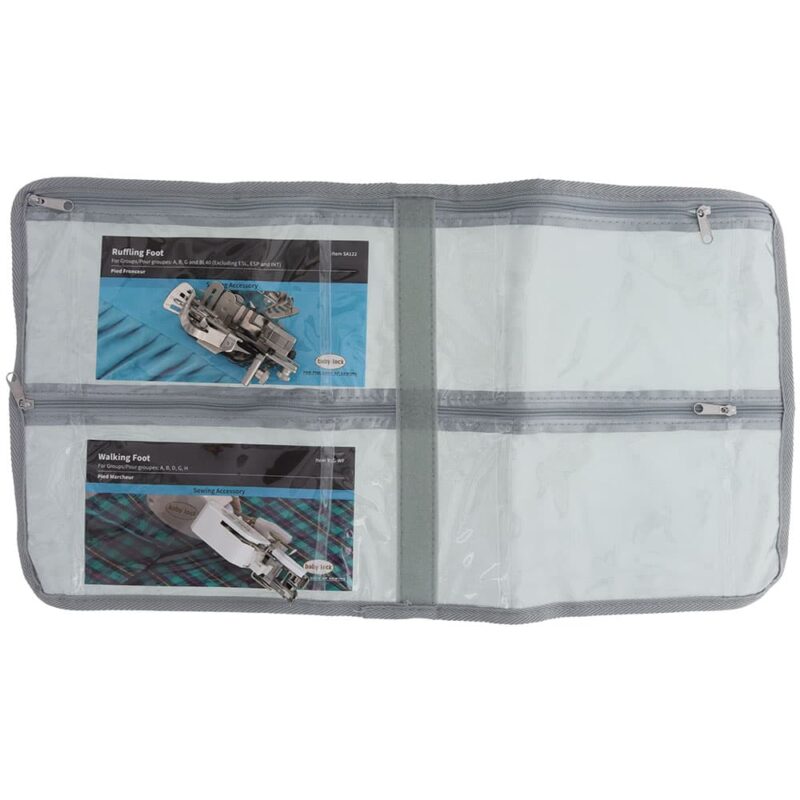 Essential 17 Piece Foot Kit for diverse fabric work