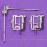 Maximize fabric control Baby Lock Interchangeable Sole Set for sewing