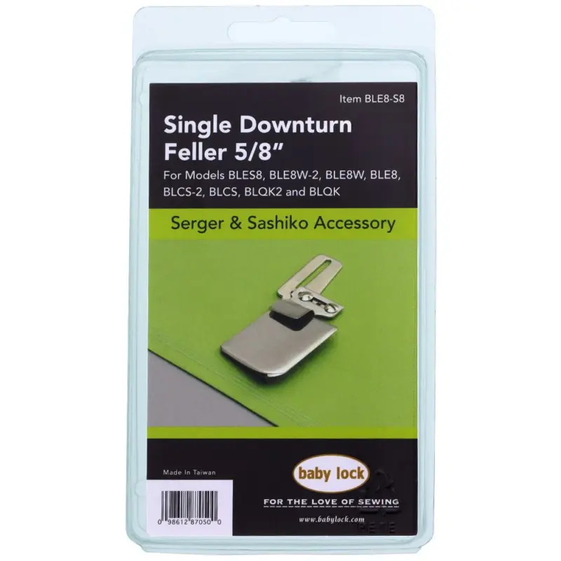 Get precision hemming Baby Lock ¼ Single Downturn Feller