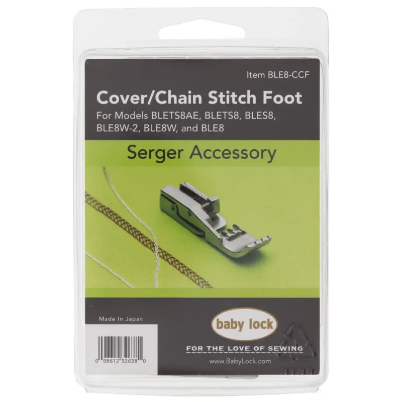 Baby Lock Cover Chain Stitch Foot for sale enhance sewing
