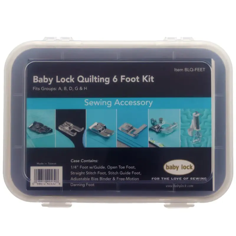 Get Baby Lock Quilting Foot Kit high quality quilting attachment
