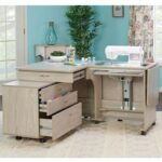 Koala Quilter’s Vision & Companion Chest – Grey Oak for sale near me cheap