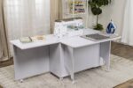 Koala Eclipse Sewing Cabinet White professional setup for purchase now